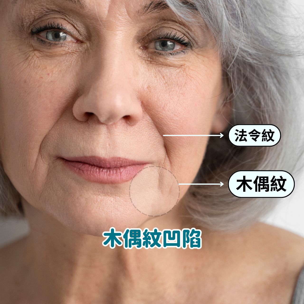 木偶紋凹陷若是因為皮膚鬆弛引起的,長期打玻尿酸會引發越來越下垂的副作用 木偶紋凹陷若是因為皮膚鬆弛引起的,長期打玻尿酸會引發越來越下垂的副作用